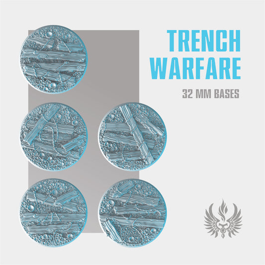 Trench warfare bases 32 mm STL