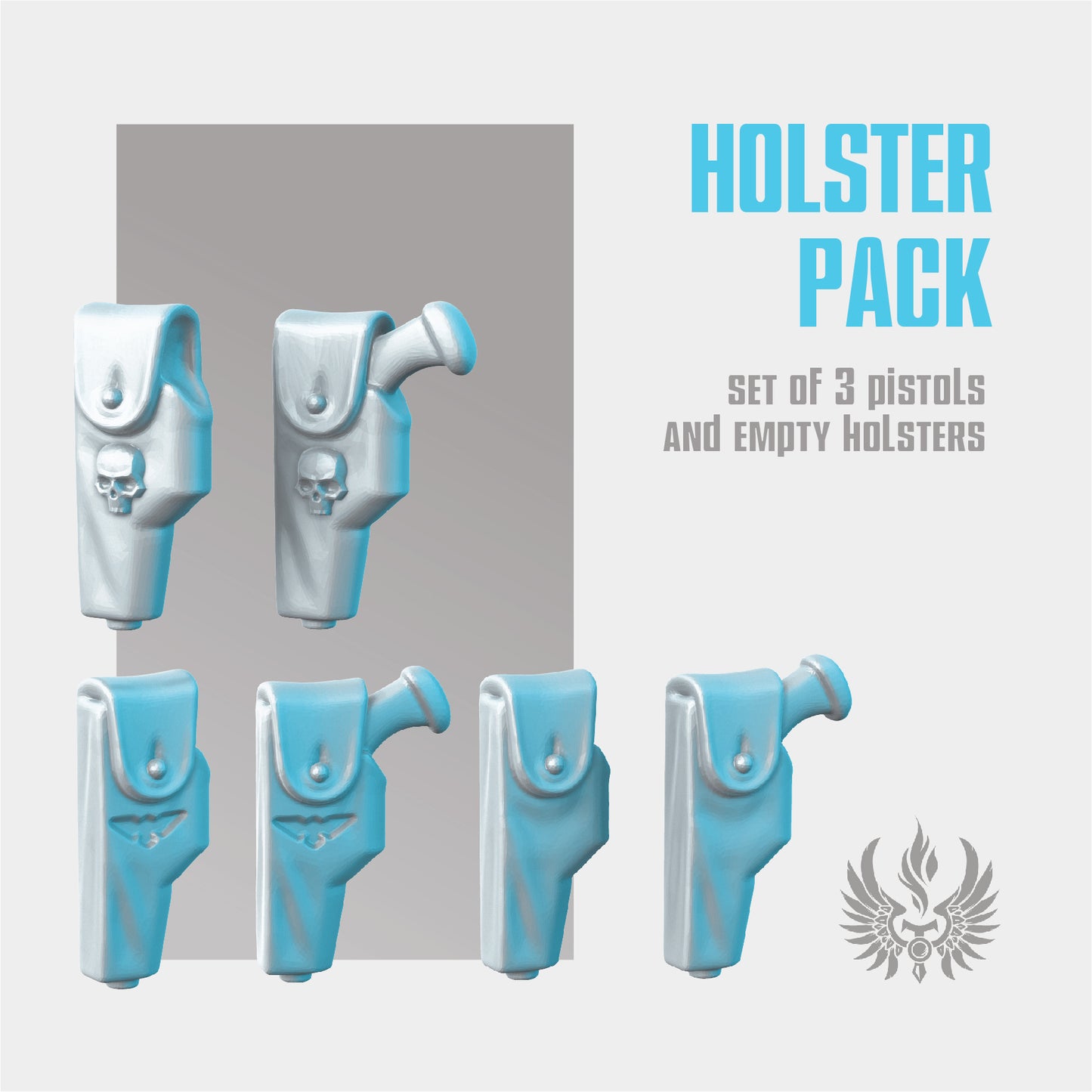 Holster pack STL