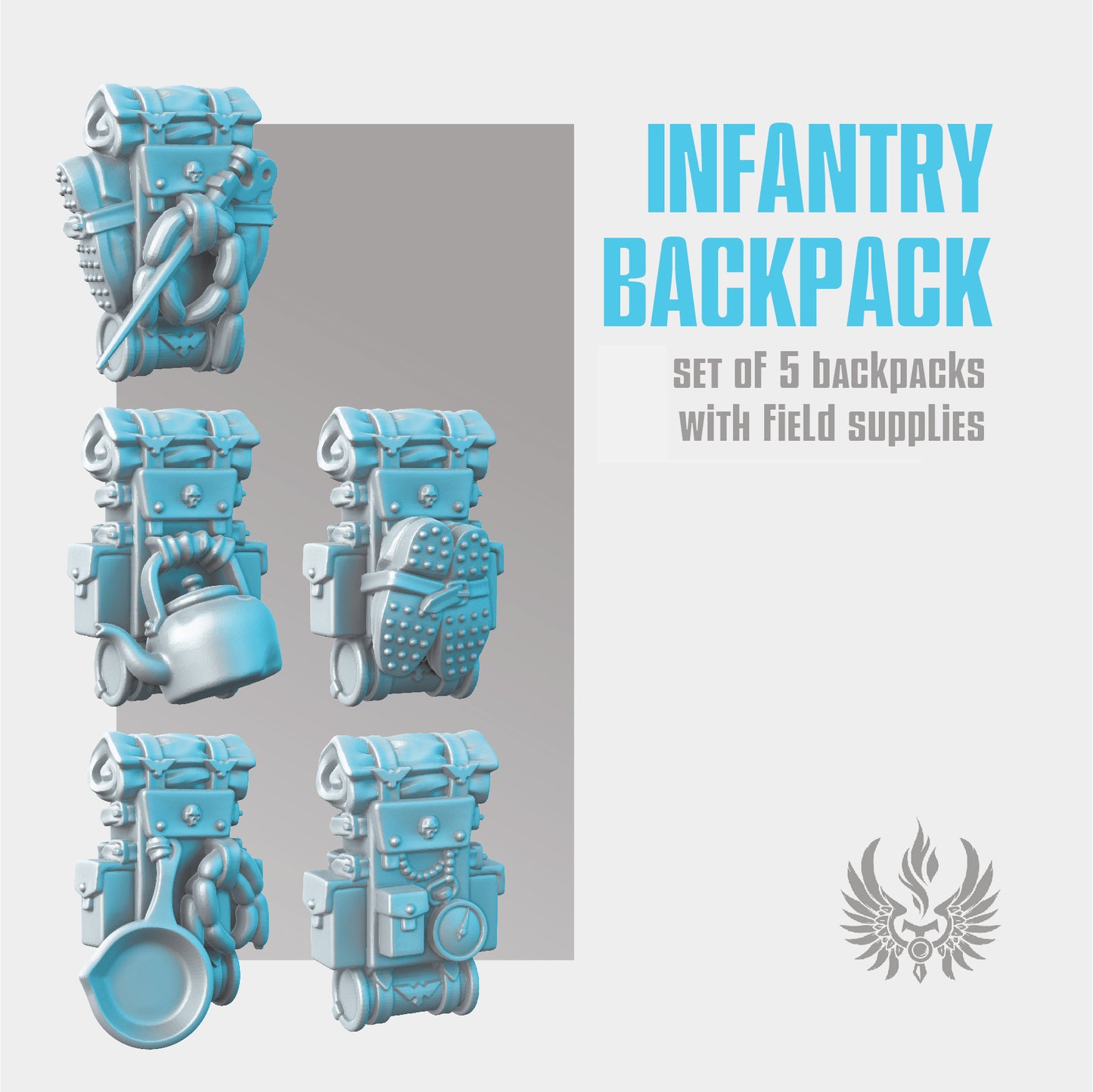 Infantry backpack 3 STL