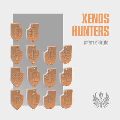 Xenos Hunters Crest Shields