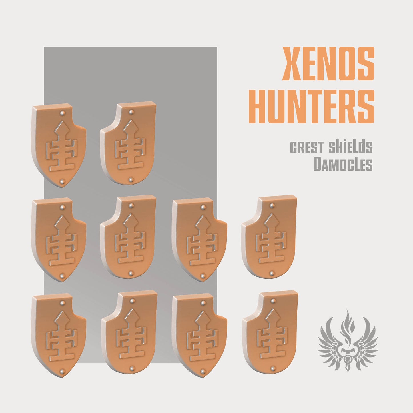 Xenos Hunters Crest Shields