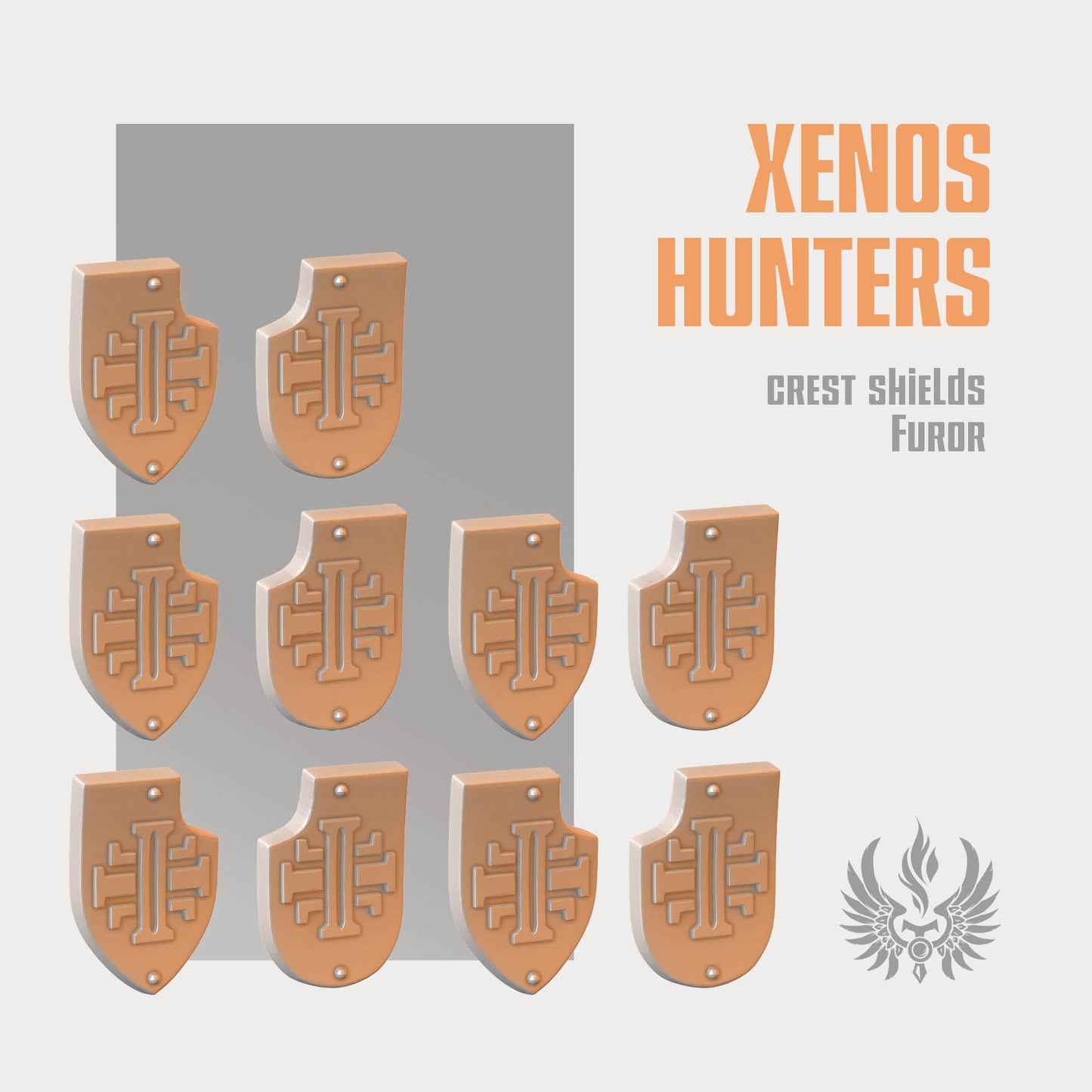 Xenos Hunters Crest Shields