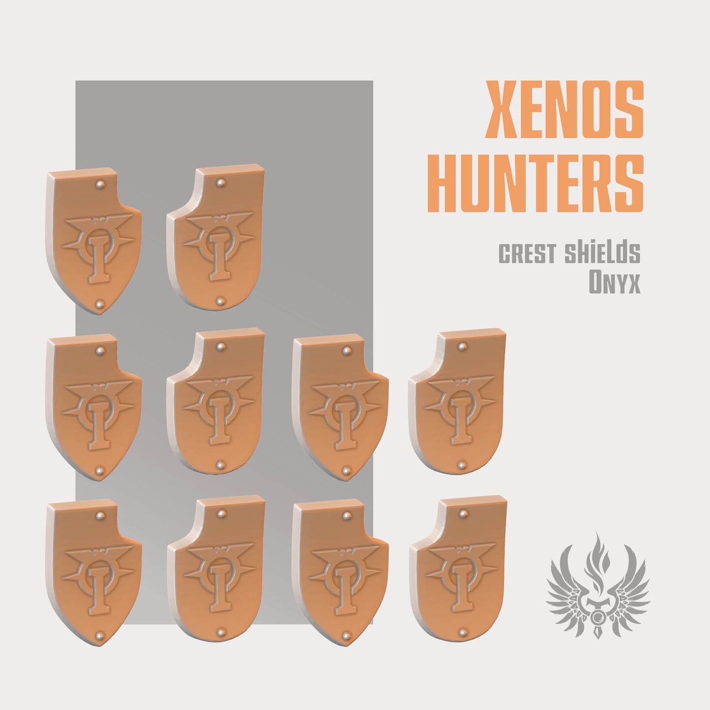 Xenos Hunters Crest Shields