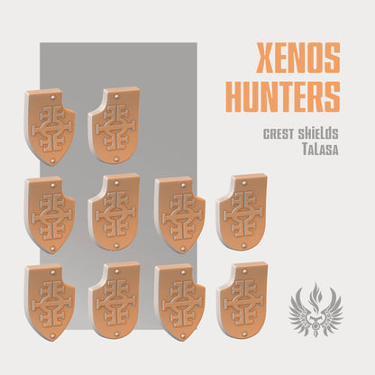 Xenos Hunters Crest Shields