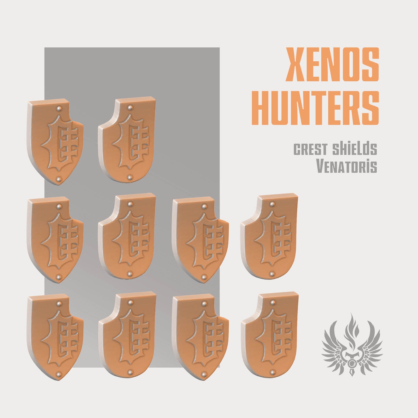 Xenos Hunters Crest Shields