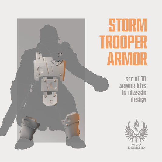 Storm trooper armor set