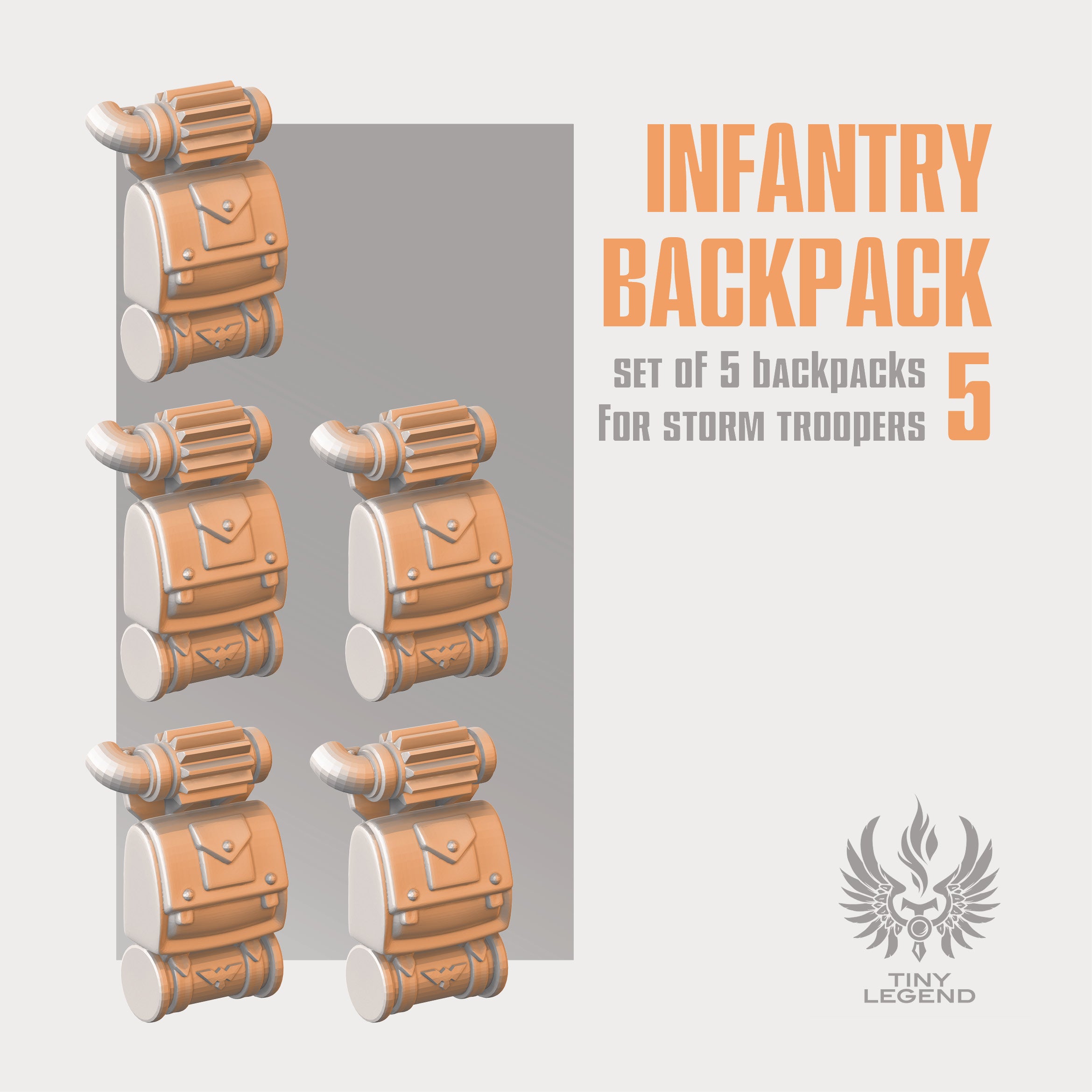 Infantry backpack 5 – Tiny Legend