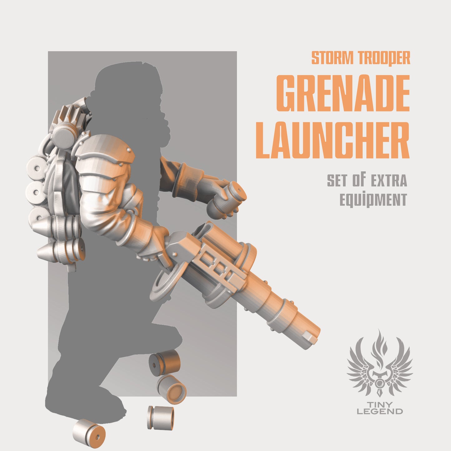 Storm trooper grenade launcher