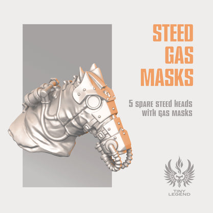 Storm riders steed gas masks
