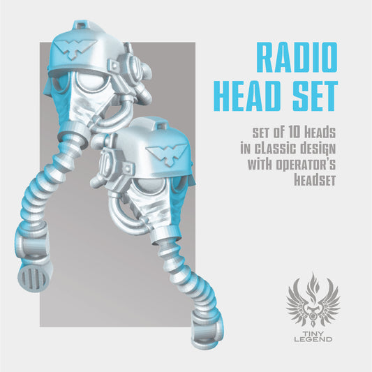 Classic radio head set STL